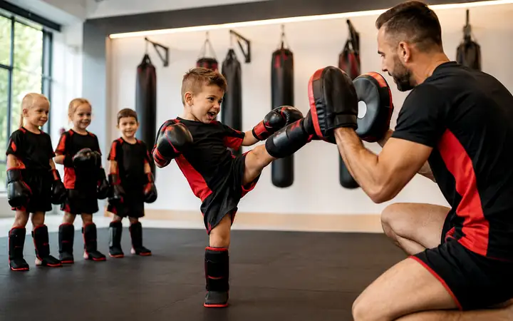 Kickboxen für Kinder ab 3 Jahren