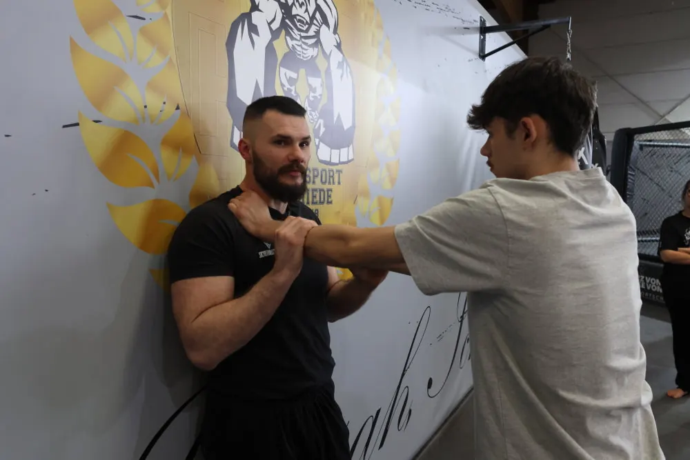 Selbstverteidigungs-Workshop in der Kampfsport Schmiede